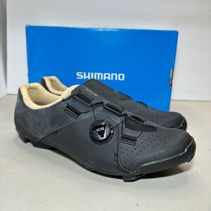 New Shimano Dynalast XC3 Cycling Sneakers Shoe Black Women's EU44/W11.2 NWB